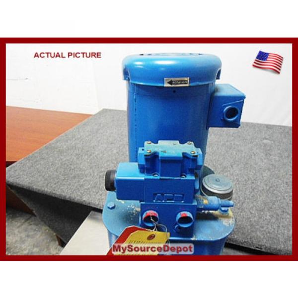 HYDRAULIC PUMP MOTOR UNIT,3 PHASE,2HP,3 GALLON TANK,BALDOR MOTOR,Origin UNIT #2 image