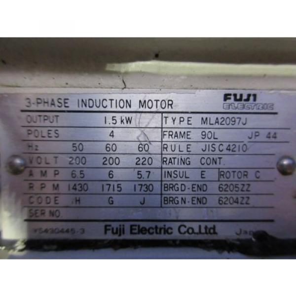 FUJI NACHI OIL MOTOR MLA2097J PUMP USV-0A-A3-15-4-1740A VDS-0B-1A3-D-1731A #4 image