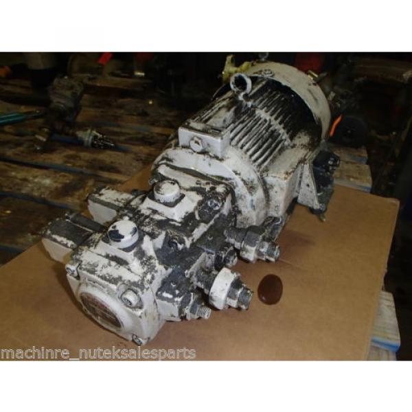 Nachi Variable Vane Pump VDR-11B-1A2-1A2-22_VDR11B1A21A222 WITH MOTOR #2 image