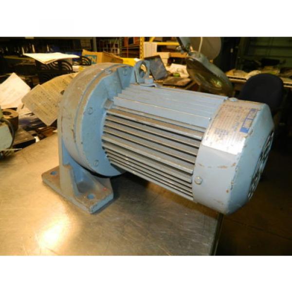 Origin Sumitomo 1 HP Cyclo-Drive GearMotor, 59:1 Ratio, 460V, CNHM1-4115, NNB #5 image