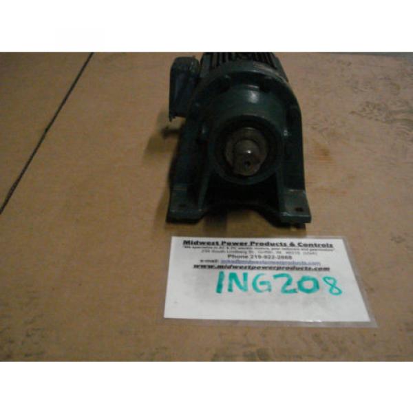 Sumitomo Cyclo gearmotor CNHM-1-4100YC-15, 117 rpm, 15:1,1hp, 230/460, inline #2 image