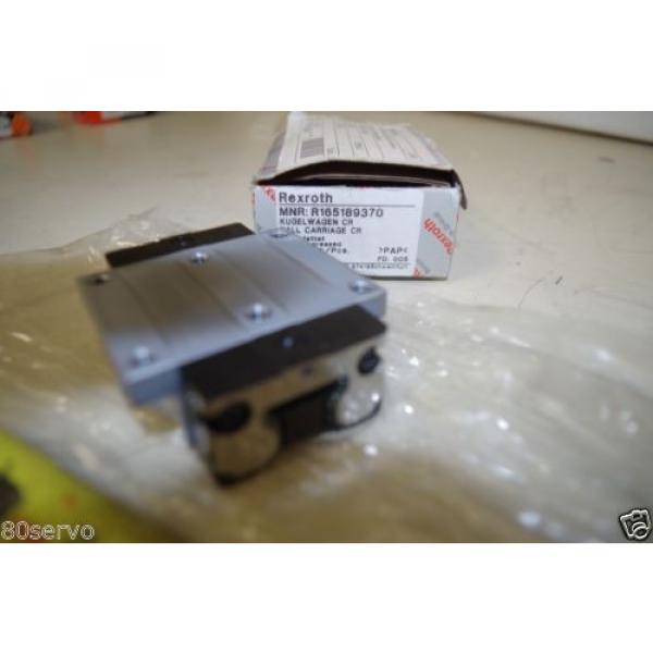 REXROTH LINEAR RUNNER BEARING BLOCKS # MNR: R165189370   Origin #3 image