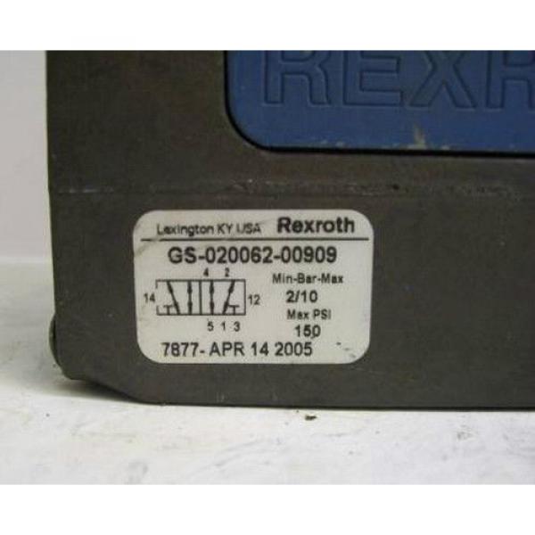 TM-2279, REXROTH GS-020062-00909 PNEUMATIC CERAM VALVE #3 image