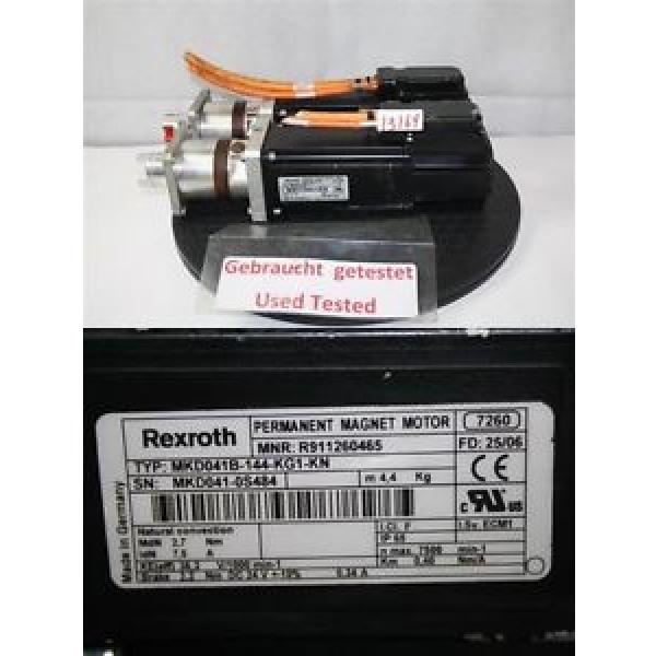 Rexroth MKD041B-144-KG1-KN SERVOMOTOR SERVO MOTOR #1 image