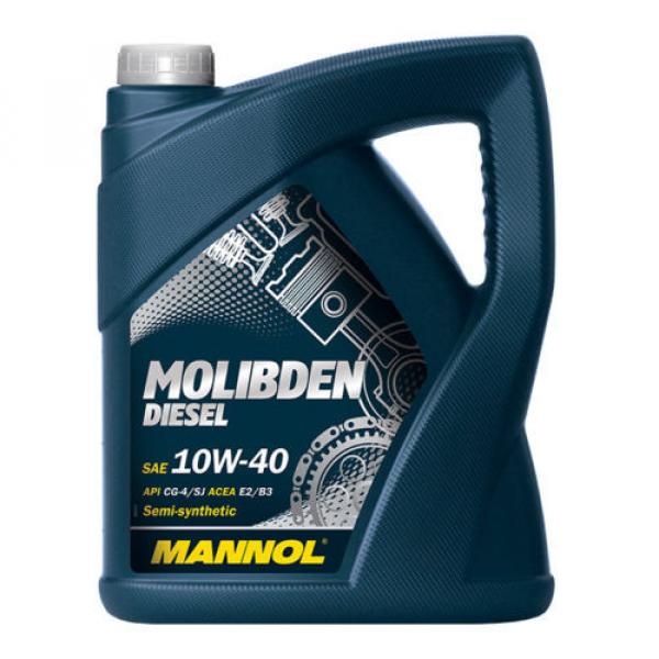 7L MANNOL Molibden Diesel 10W-40 API CG-4/CF-4/SJ Motoröl Öl 10W40 ACEA E2/B3/A2 #2 image