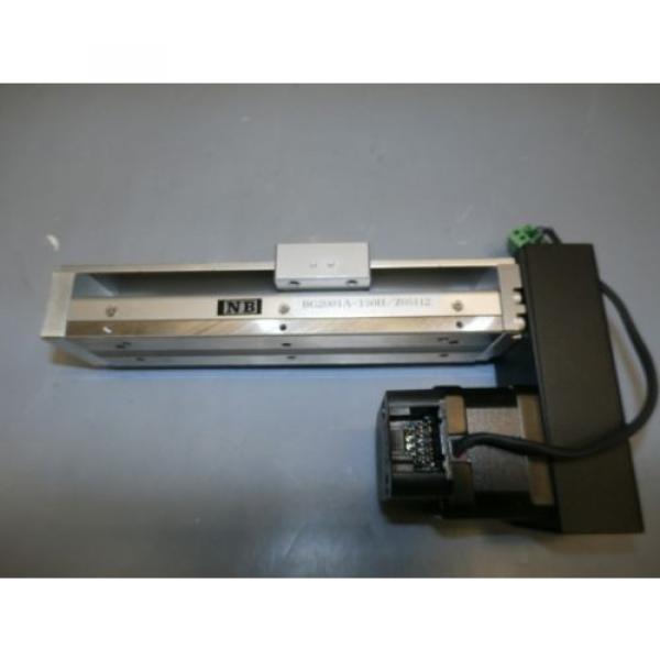 Rexroth MSM020B-0300  Servo Motor w/ NB BG2001A-100H /A1CS Ball Screw Actuator #1 image