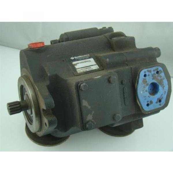 PARKER HYDRAULIC PUMP  .85&#034; SHAFT PVP4830B2L11 #1 image