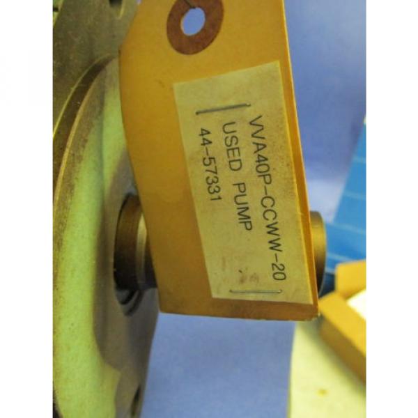 VICKERS HYDRAULIC PUMP VVA409 -CCWW-20 #2 image