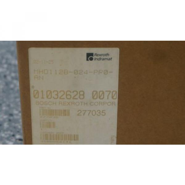 Origin BOSCH REXROTH MHD112B-024-PP0-AN SERVO MOTOR #3 image